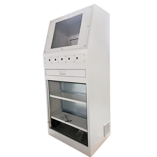 Freestanding Operator Console Enclosure (Sloped Top Enclosure)