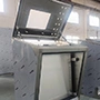 Freestanding Operator Console Enclosure (Piano Type Enclosure)
