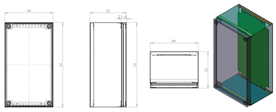 Carbon Steel/Stainless Steel Junction Box