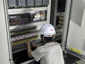 Distribution cabinets ordered for the stabilizer production line of a domestic new materials technology company
